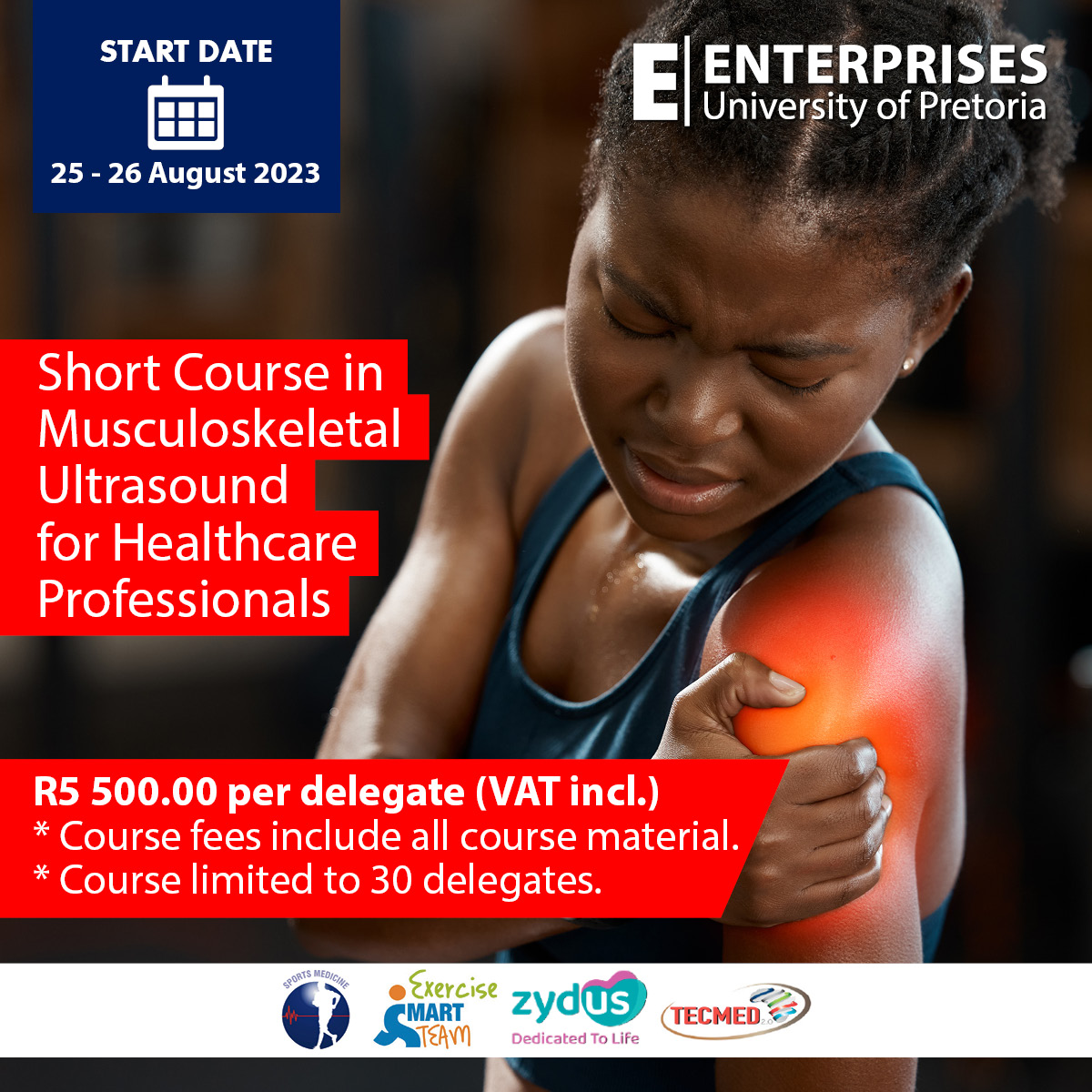 SportsMedUP's tweet photo. 📢Gain proficiency in musculoskeletal ultrasound. Enhance skills in performing on-point confirmation of diagnoses for soft tissue injuries. This will empower you to make quicker decisions and provide more efficient care for athletes.
Register now: https://t.co/vFOwai45p5 https://t.co/lP0R7Jo7FI