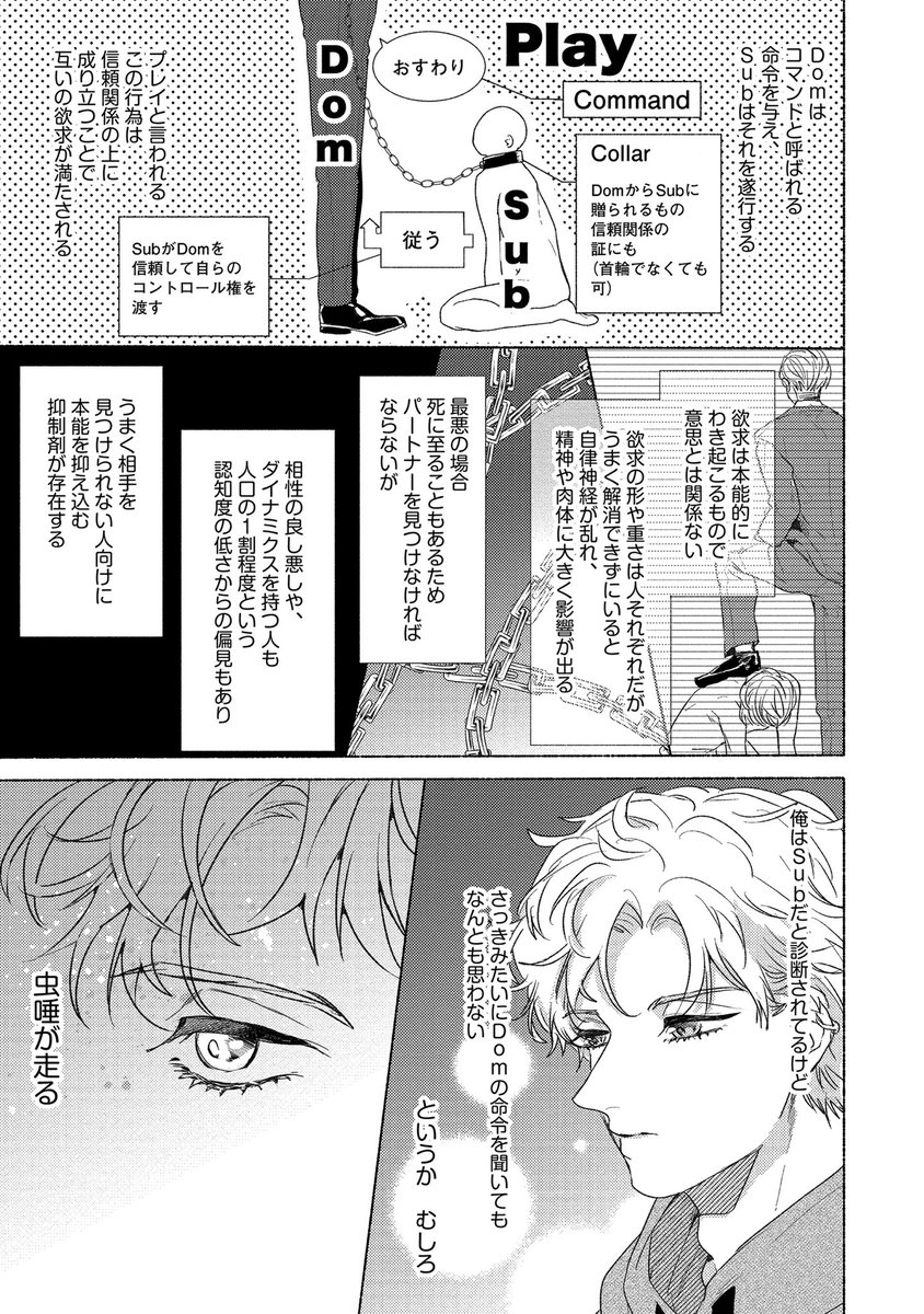 (3/8)
#創作BL
#愛飢えもっと 