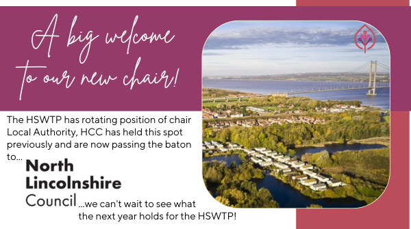 humber_sw's tweet photo. We'd like to say a big welcome to the new chairs of our partnership, @NorthLincsCNews ! We can't wait to see what the next year holds for the #HSWTP! https://t.co/6H7tlfjQMW