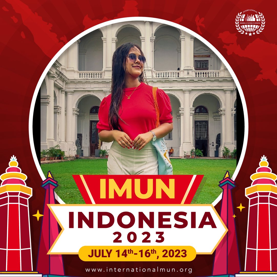 AnganaPaik's tweet photo. I Angana Paik from India
@international_mun #modelunitednations #internationalmun #opportunity #conference #students #education #youth #globalopportunity #internationalconference  #youngleaders #unitednations  #munconference
 https://t.co/qBeHnTGvJA @twibbonize #twibbonize https://t.co/q6yTlYwQH1