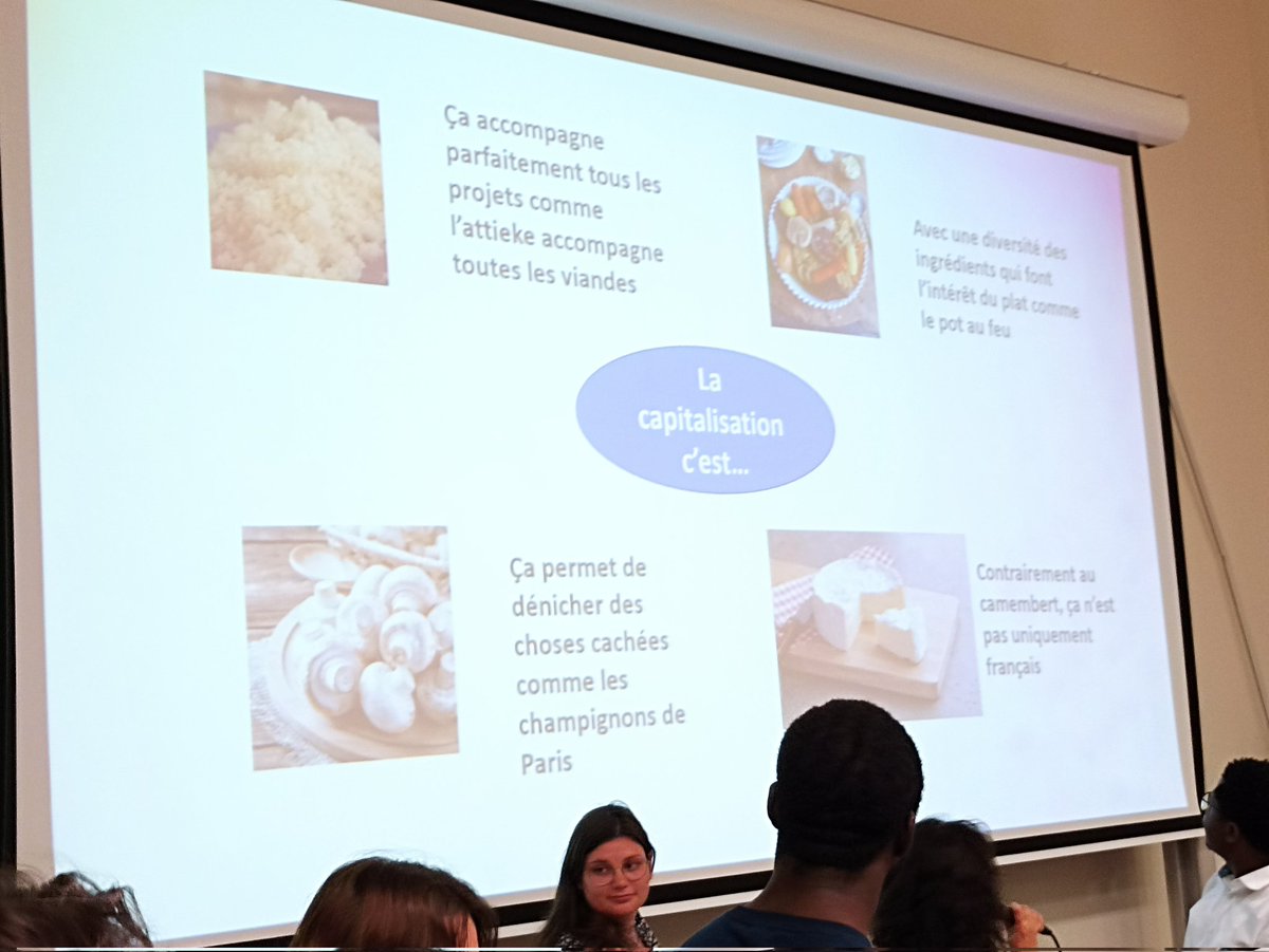 Petite recette de la capitalisation. .. On n' avait pas pensé au Maroilles dans le groupe CAPS... <a href="/capssante/">Capitalisation des expériences en promotion santé</a> <a href="/UEteSante/">Université d'été francophone en santé publique</a>