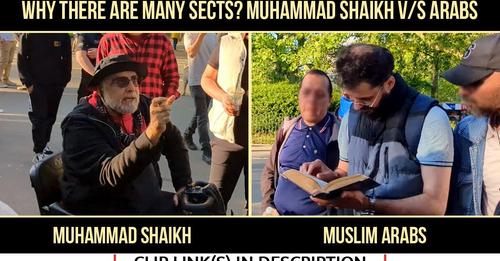 Why there are many Sects 3/5? Muhammad Shaikh v/s Arabs Speakers Corner Hyde Park London UK

Have you watched this video yet ? 😢 Click the link below
youtube.com/watch?v=GBZPux…

#quranreminder #qurantime #quranurdu #quranquotesdaily #quranverseoftheday