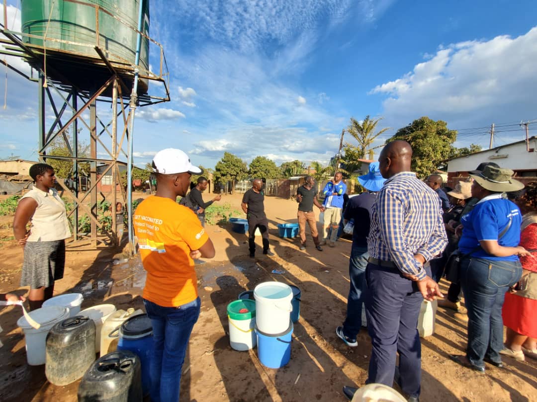 AWET_Apostolic's tweet photo. Day 3 & 4 of the #WASH partner Capacity Exchange in Chiredzi organized by @CAREZimbabwe saw partners visiting sites in Urban, Rural and School areas where WASH interventions were done by @ChristianCare and partners #WASH4HEALTH #WASH4NUTRITION #WASH4DEVELOPMENT #WASH4EMERGENCIES https://t.co/T4elTxxE4o