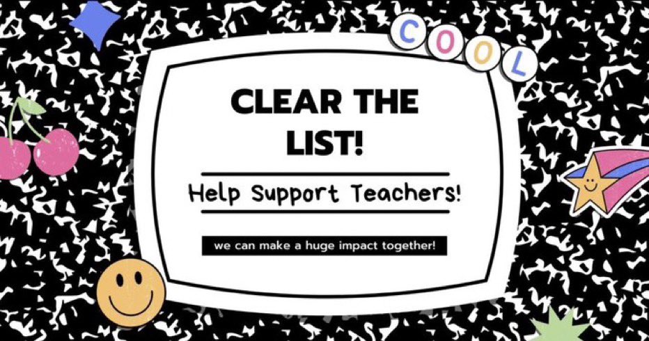 Sharing my wishlist from @amazon #clearthelist2023 #clearthelistforteachers amazon.com/hz/wishlist/ls…