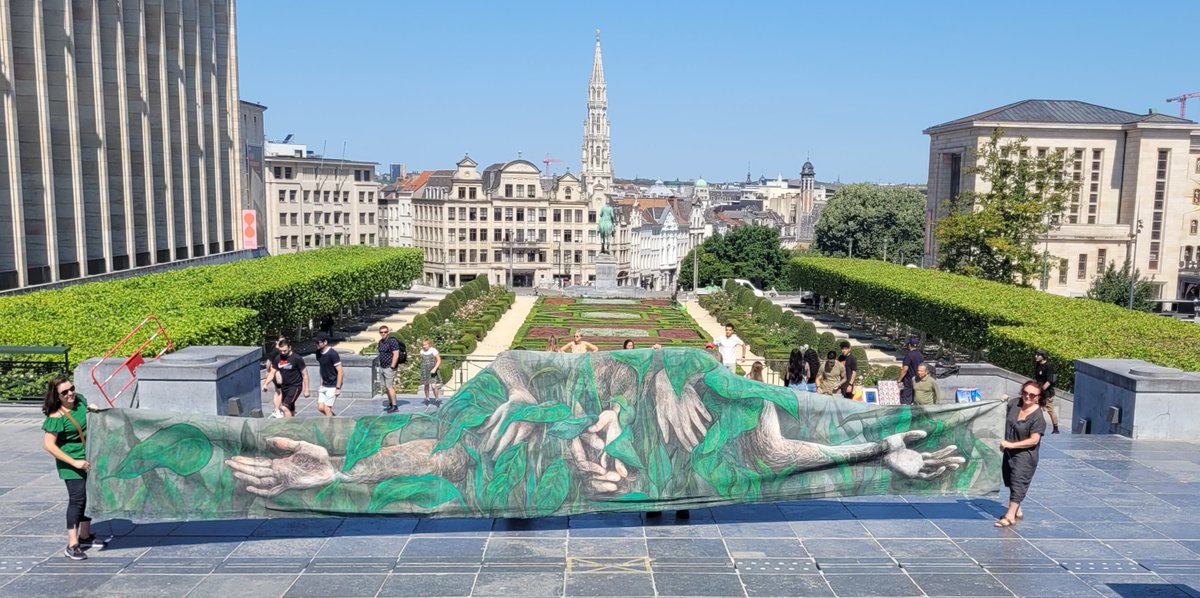 🇵🇱#PolishArt 🖼 in #Brussels: opening if the #SummerExhibition 🤗🌱 at the gallery @napiorkowska_pl at Mont des Arts tonight on Friday 7.7 at 7 🥳🥳🥳