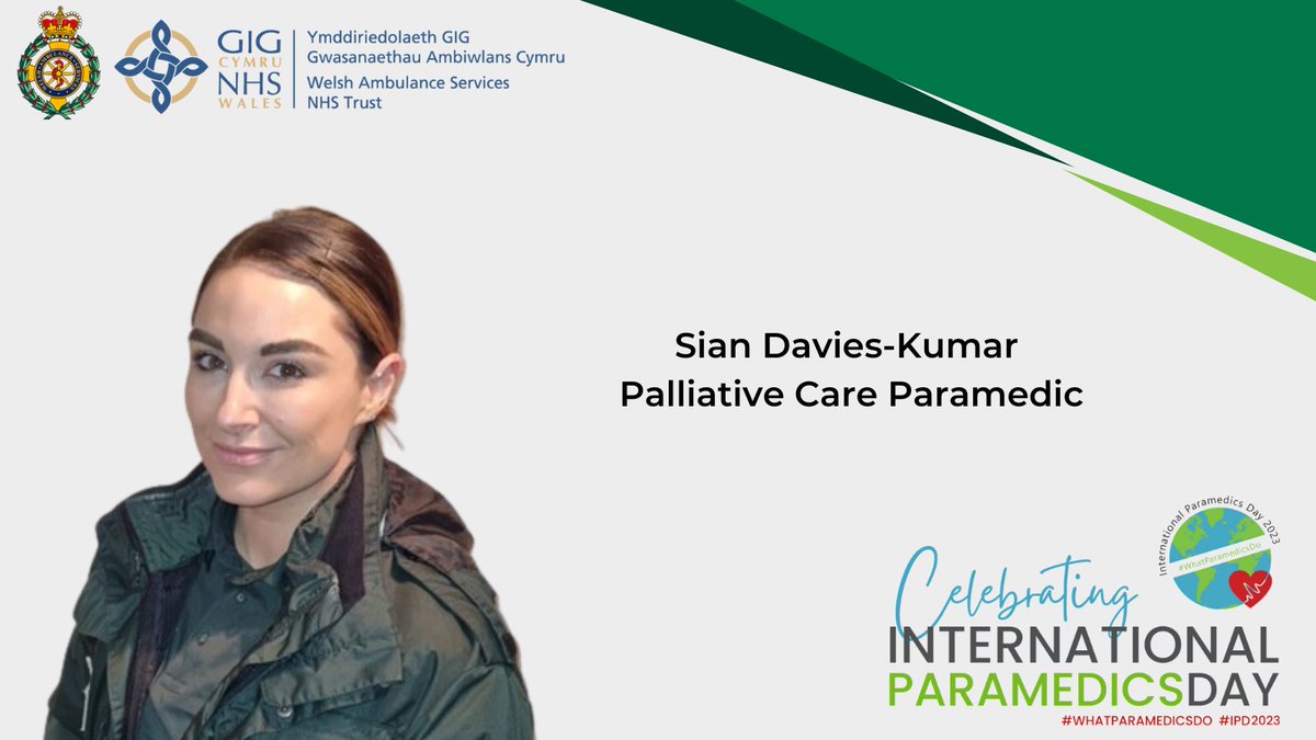 WelshAmbulance's tweet photo. “The knowledge, skills and confidence that I’ve gained in supporting palliative care patients within the palliative care team has benefited me enormously when I respond to palliative patients in my WAST role.”

#IPD2023 #WhatParamedicsDo #InternationalParamedicsDay https://t.co/aTznViKy2D