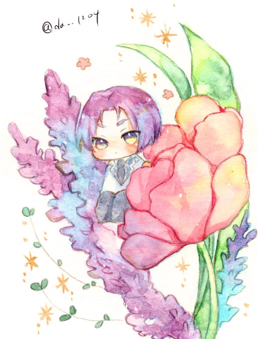 水彩お絵描き② 