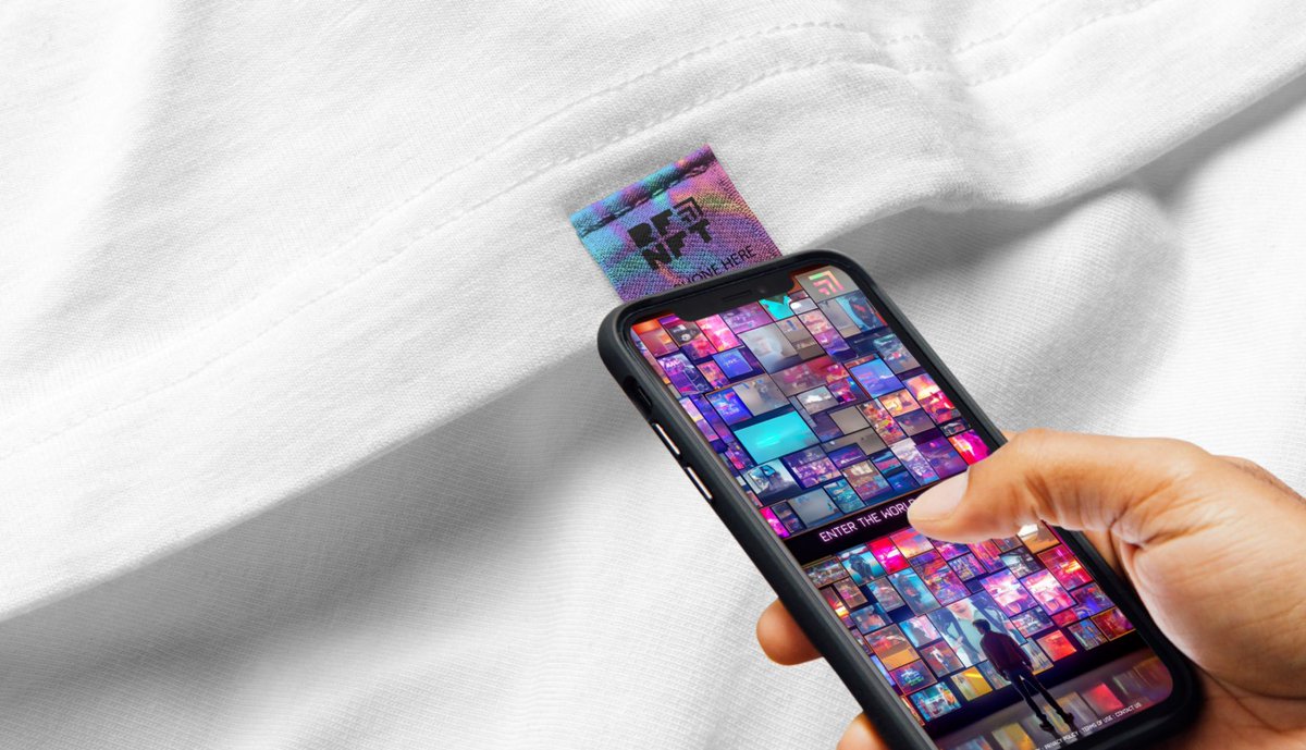 Tap to enter an immersive world of #web3 

#RFNFT #NFC #NFT