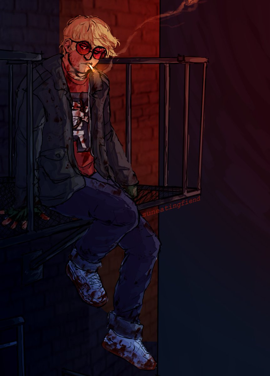 suneatingfiend's tweet photo. first attack for #artfight ! it's @4lmog 's character, almog :D https://t.co/doUKslbaPE
