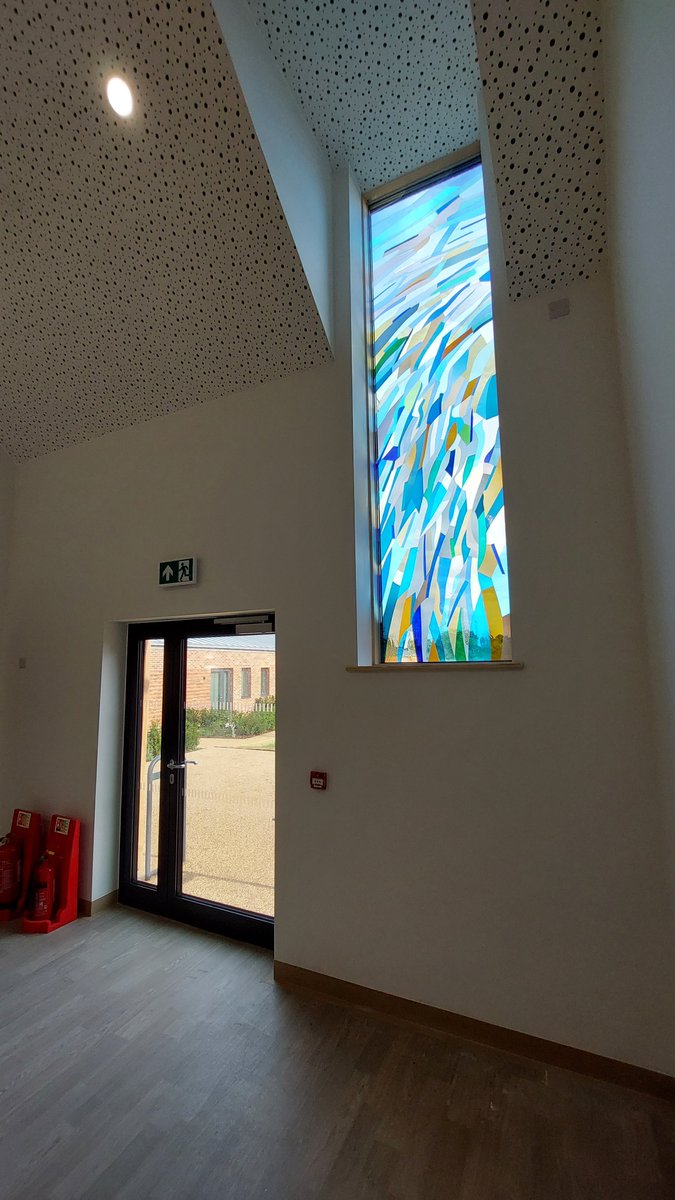 Touring the new Priscilla Bacon Hospice #Norwich &amp; so pleased to be part of the design teams for this oasis of calm