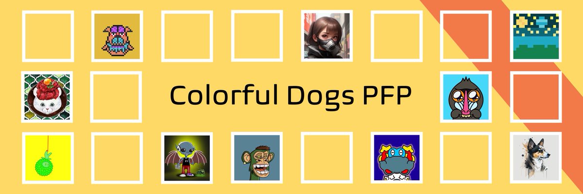 s_uoal's tweet photo. 半分くらい埋まってきた🐶🫶

#NFT #NFTs #Opensea #colorfuldogs https://t.co/OrUXAAXhh7