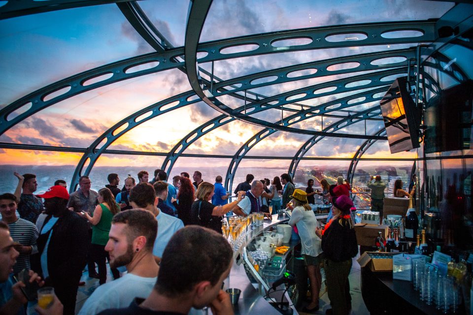 PALifeMag's tweet photo. Say it from the sky at 450ft! You can in @i360_brighton A product launch, company party or a special celebration – whatever the event you’re looking to hold, the Brighton i360 pod is a standout venue to host it. 

https://t.co/GGj2kR2yRN
#brighton #venues #eventprofs https://t.co/KWyynxv39D