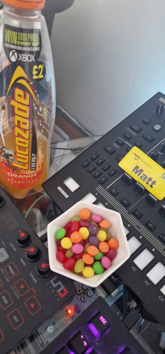 MattVinyl's tweet photo. Bit of sugar required as I press on with more report fixes and adjustments. https://t.co/cIu7O57DTL