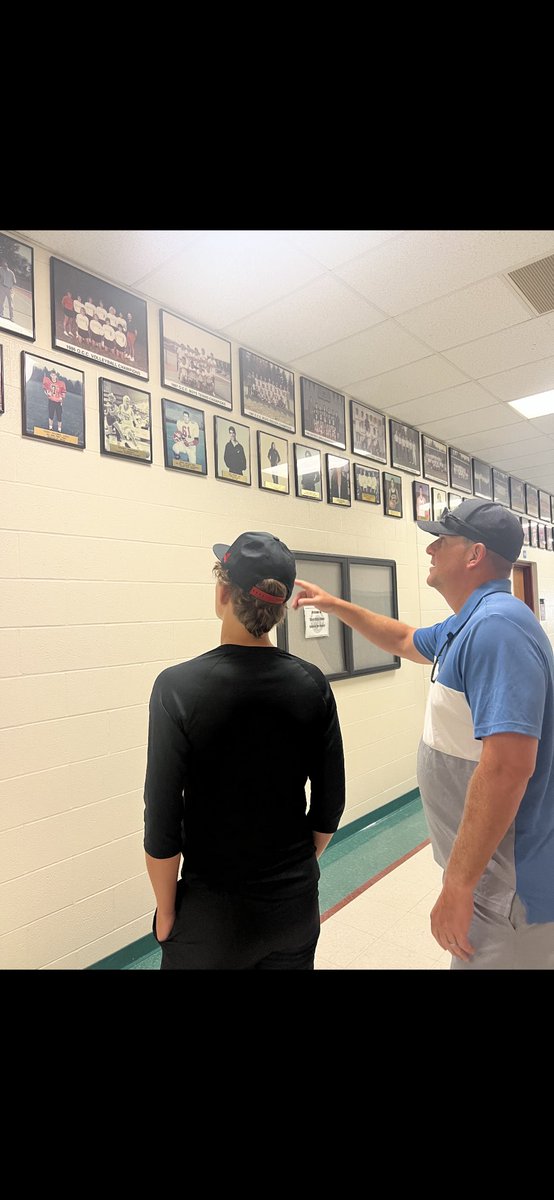 CoachGoebbel's tweet photo. Nothing like taking a walk down memory lane with my guy. #heisnext https://t.co/FYDfFQesHK