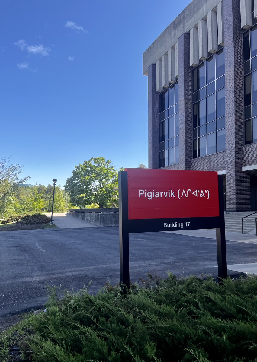 If you haven’t noticed our new sign, the building where the Office of Risk Management is situated is now named Pigiarvik (ᐱᒋᐊᕐᕕᒃ), in line with the Kinàmàgawin Report. Pigiarvik (ᐱᒋᐊᕐᕕᒃ) is one of the three buildings on campus that has been renamed.