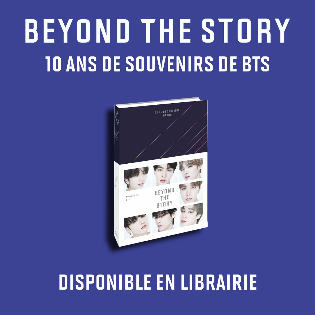 [JOUR J]
C’est officiel : “Beyond the Story. 10 ans de souvenirs de BTS” est en librairie !

👉Est-ce que vous l’avez déjà entre vos mains ?

On a hâte d’avoir vos retours de lecture !

#BEYOND_THE_STORY
#BTS
#방탄소년단
#editionsduseuil