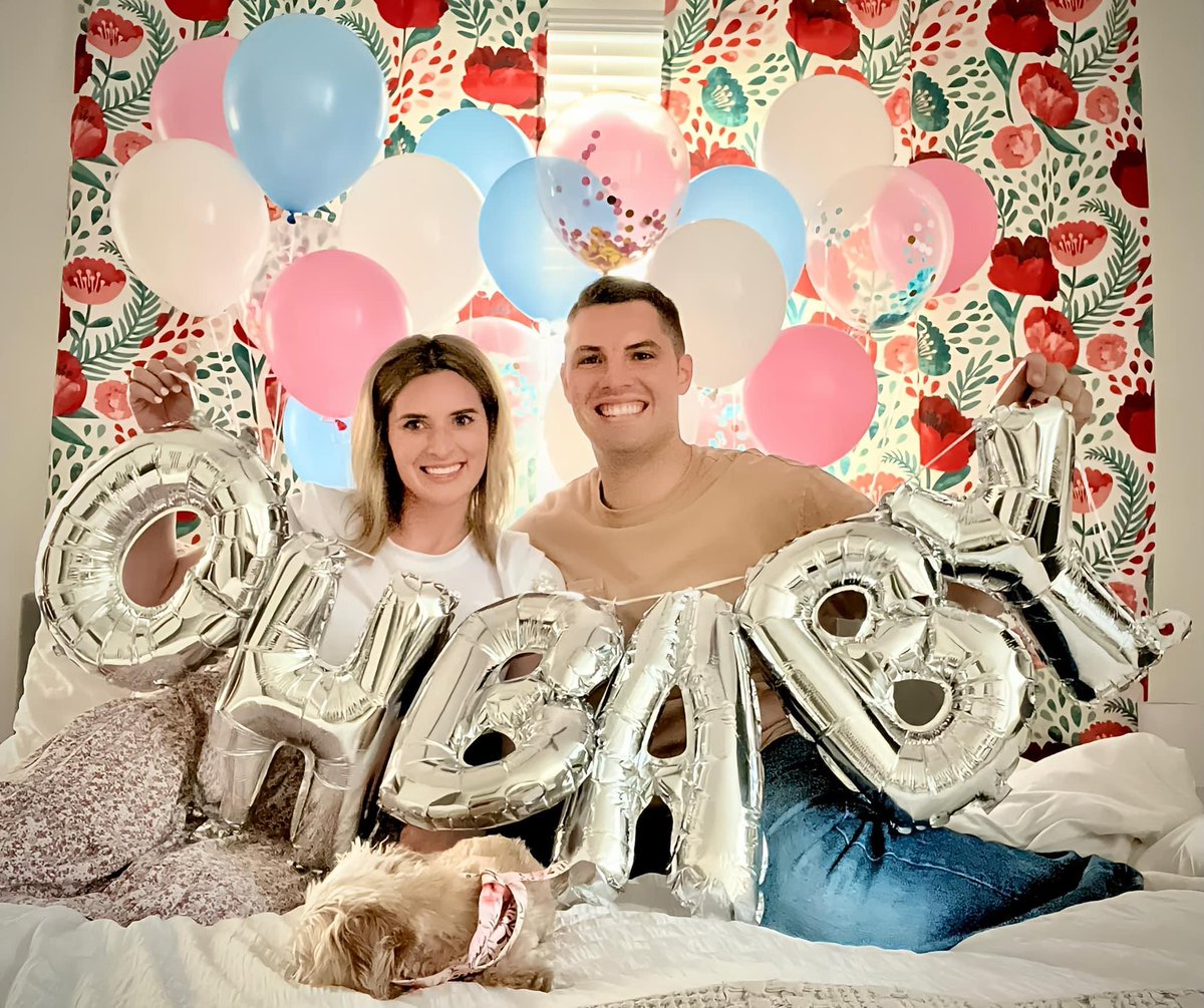 CoachPenno's tweet photo. We are thrilled to tell the Twitter world that the lovely @bgladyouknowme and I are expecting sweet baby girl Penno in January!

Harper’s taking some time to process it all but I know I’m excited to join the #GirlDad hype train! https://t.co/tOLd9OBMUN