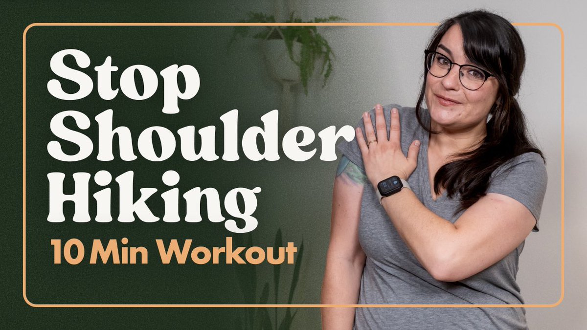 Shoulder hiking is a common irregular movement pattern someone can develop after a #stroke. It has to do with muscular imbalance of scapular muscles and the upper trapezius. This video walks through 4 exercises to help you stop hiking your #shoulder.

youtu.be/-RlPQPeGDfA