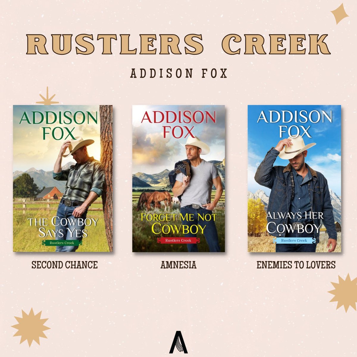 avonbooks's tweet image. YEEHAW! Tight jeans, sexy smirks, strong hands--what's not to love about cowboys? If you've devoured everything by Elsie Silver, Devney Perry, and Lyla Sage, here are five cowboy/western romance series you need to read ASAP! Giddy up, you're in for a hot ride! 🤠