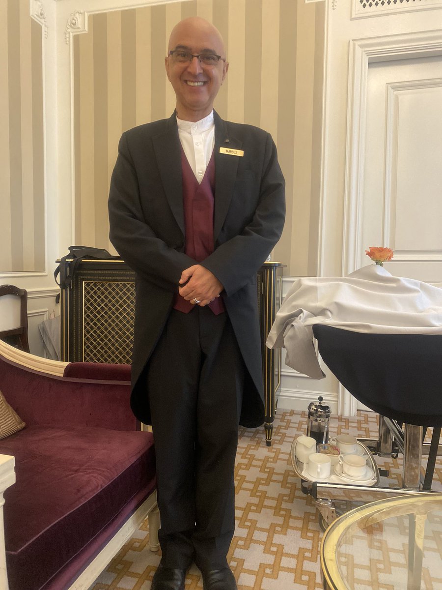 The one thing St. Regis hotels in India must learn from its flagship is how the butler hospitality should really work. 
Also, hi <a href="/ArjunKaggallu/">Arjun Kaggallu</a> This morning was spent chatting up with Marcus about your time @StRegisNewYork and how everyone here still remembers you fondly.