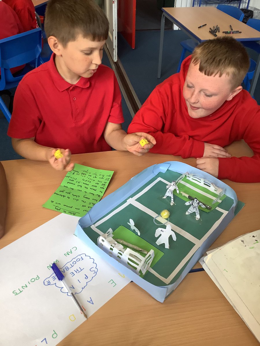 MissButlerFP's tweet photo. Year 6 have worked in teams to be creative to research, plan, design, write instructions and make their very own board game! We thought about what careers this would involve, from designers to marketing! The children love testing each others games out and giving feedback! https://t.co/Jl2MHjrHOD
