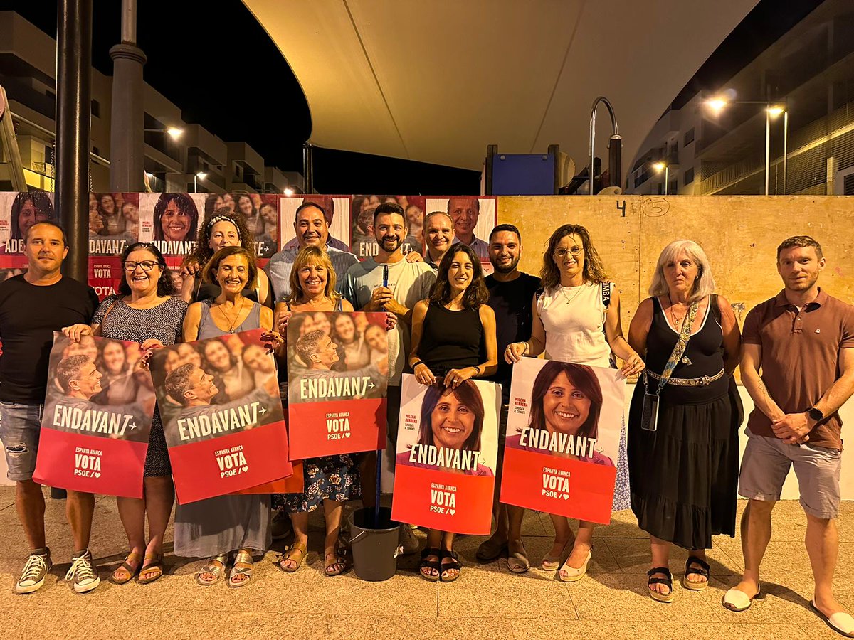 psoestaeularia's tweet photo. 🌹Comença a una campanya electoral en la qual per a seguir #endavant és necessari anar a votar el pròxim 23 de juliol.

No et quedis a casa, #EspanyaAvança amb el teu vot al @psoe i a @sanchezcastejon

Per 4 anys més de progrés #votapsoe https://t.co/AuQ57AmOiP