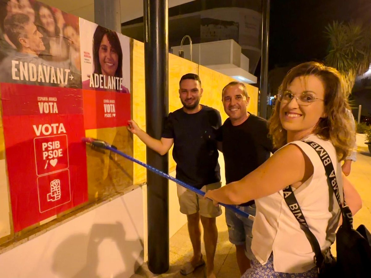 psoestaeularia's tweet photo. 🌹Comença a una campanya electoral en la qual per a seguir #endavant és necessari anar a votar el pròxim 23 de juliol.

No et quedis a casa, #EspanyaAvança amb el teu vot al @psoe i a @sanchezcastejon

Per 4 anys més de progrés #votapsoe https://t.co/AuQ57AmOiP