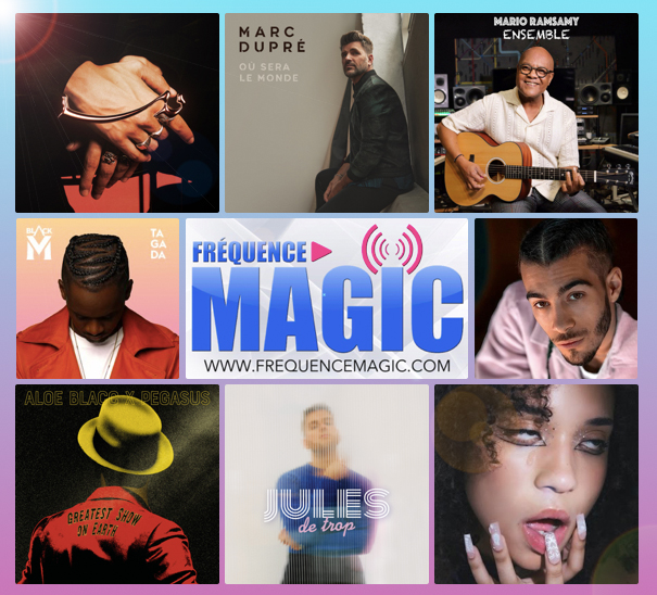 MagicFrequence's tweet image. Nouvelles entrées en playlist FREQUENCE MAGIC dès maintenant:

#BlackM #Danyl #Yoa #AloeBlacc #Chiloo #MarioRamsamy #Jules et #MarcDupré.

LIVE: FrequenceMagic.com/player.html
SITE: FrequenceMagic.com
GOODIES: MagicBoutique.fr