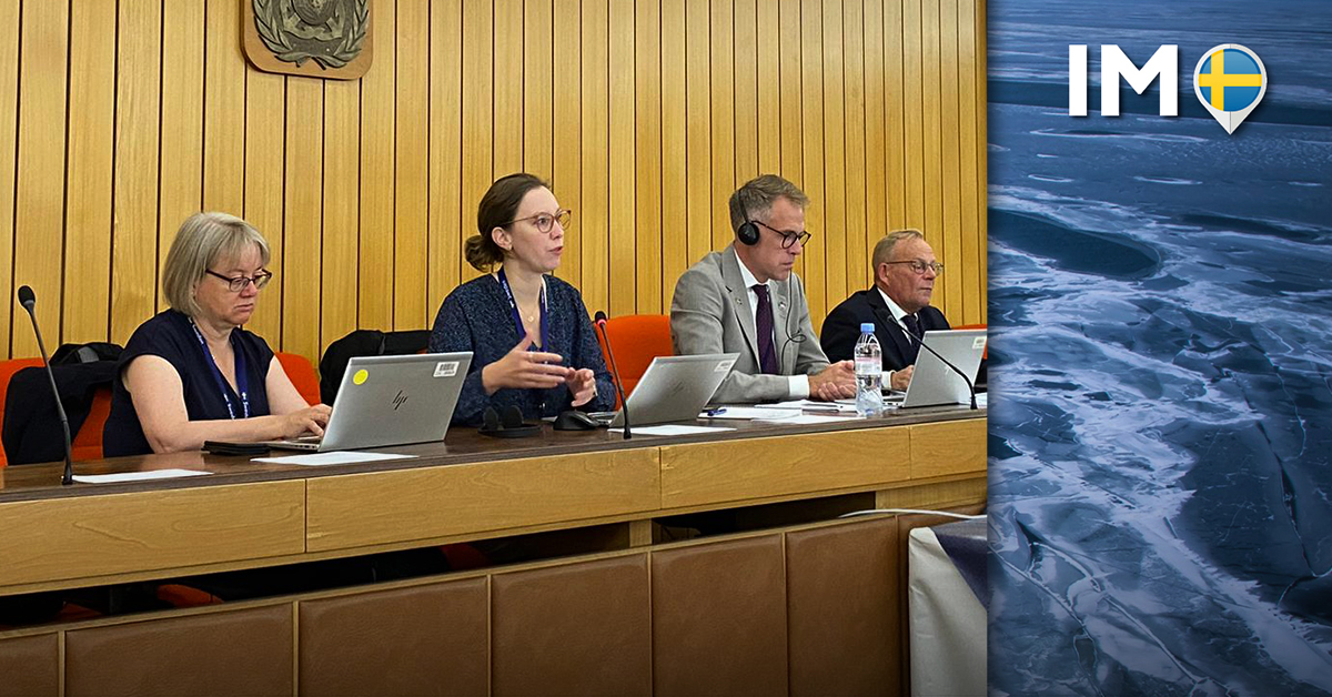 IMO beslutar om globala klimatmål för sjöfarten. 
transportstyrelsen.se/sv/Nyhetsarkiv…

#sjöfart #miljö #transportstyrelsen #transport