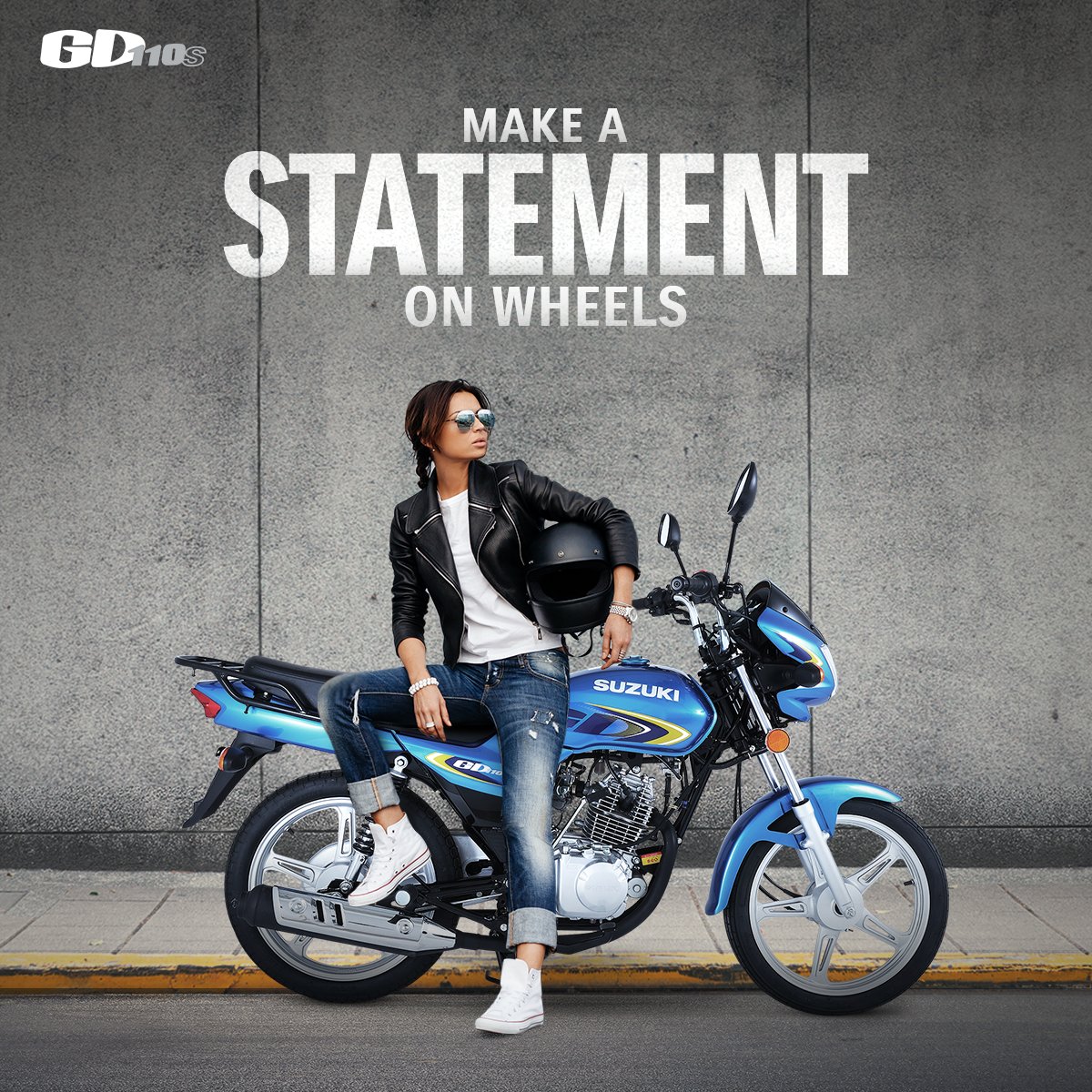 SuzukiPakistan's tweet photo. Experience the exceptional convenience and comfort of the Suzuki GD110s. It's more than just a ride; it's a statement that differentiates you from the crowd.
Book now: https://t.co/C5DSJGkaYq
#SuzukiPakistan #Suzuki #GD110 https://t.co/61ucFWrUCz