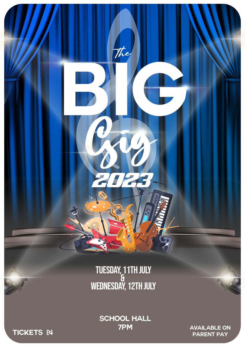It's that time of year!
#TeamMillfield Big Gig 2023: 11th &amp; 12th July. 
#BeExceptional