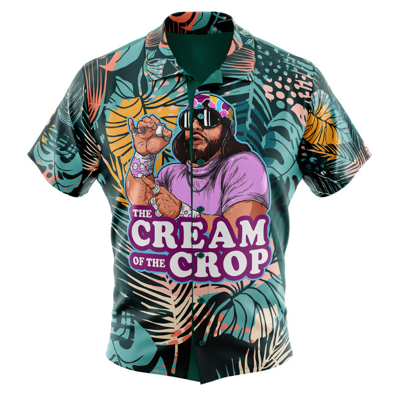 animebape's tweet photo. The Cream of the Crop Pro #Wrestling Button-Up Hawaiian Shirt
Order now: https://t.co/EYEnecIrSE