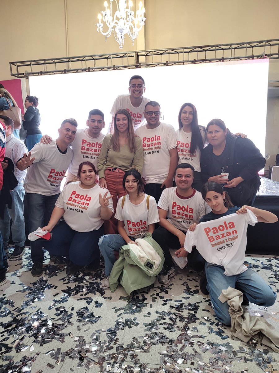 Lanzamiento de campaña capital, queremos una ciudad limpia,  ordenada, segura, con más salud pública. 

Hagamos el cambio de nuestras vidas, LISTA 503 H

<a href="/paolabazan77/">Paola Bazan</a> SENADORA
<a href="/alfredmarchioli/">Alfredo Marchioli</a> INTENDENTE