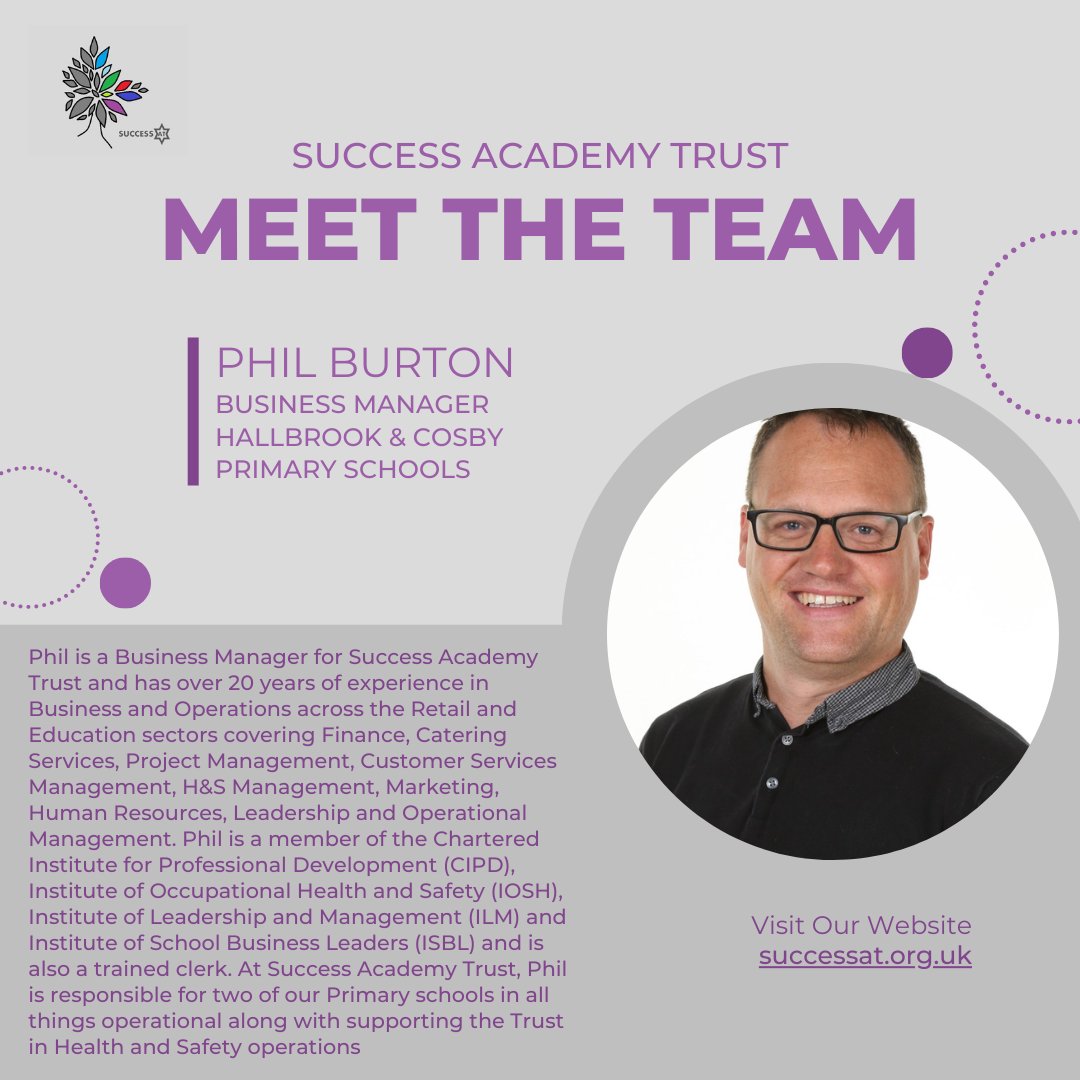 As part of Success AT Central Support team, @runningSBM works very hard to alleviate the pressures from school heads and other leaders.
Thank you Phil!
#SuccessTogether #businessmanager #support