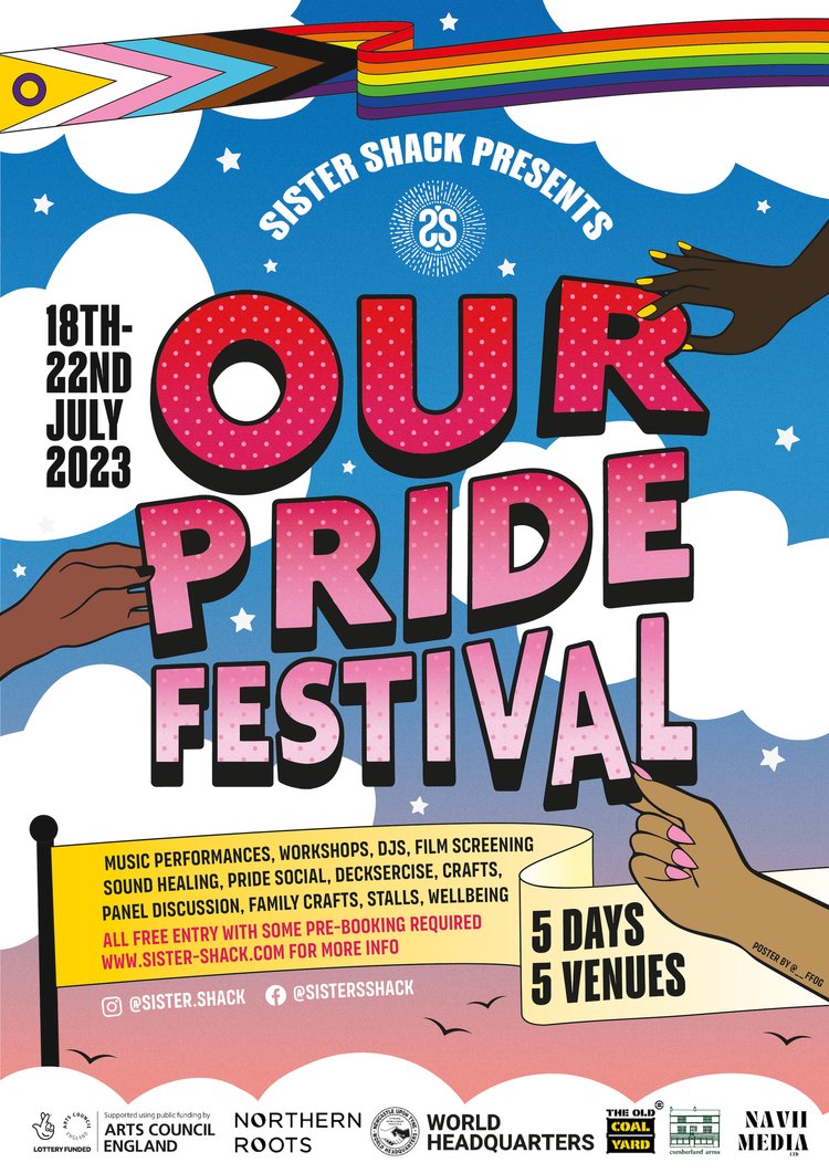 The Crack (@the_crack) on Twitter photo Our Pride Festival’ is a five-day LGBTQIA+ events programme by <a href="/Sister_Shack/">Sister Shack</a> . From 18 July, there'll be events at different venues across Newcastle, including film, live music, workshops, family crafts, DJ's, panel discussions & MORE! Take a look here;
ourpridefestival.com Our Pride Festival’ is a five-day LGBTQIA+ events programme by <a href="/Sister_Shack/">Sister Shack</a> . From 18 July, there'll be events at different venues across Newcastle, including film, live music, workshops, family crafts, DJ's, panel discussions & MORE! Take a look here;
ourpridefestival.com