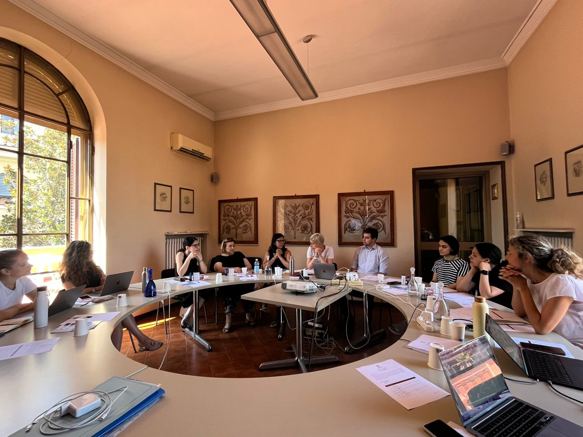 CIMEA_Naric's tweet photo. It was a pleasure to welcome our colleagues from @arm_enic for a study visit at @CIMEA_Naric these days 🇮🇹. The study visit, organised in the framework of @coe DETECT project, focused on #fraud in education. Looking forward to strengthening the cooperation between our centres. https://t.co/HNkeZVleID