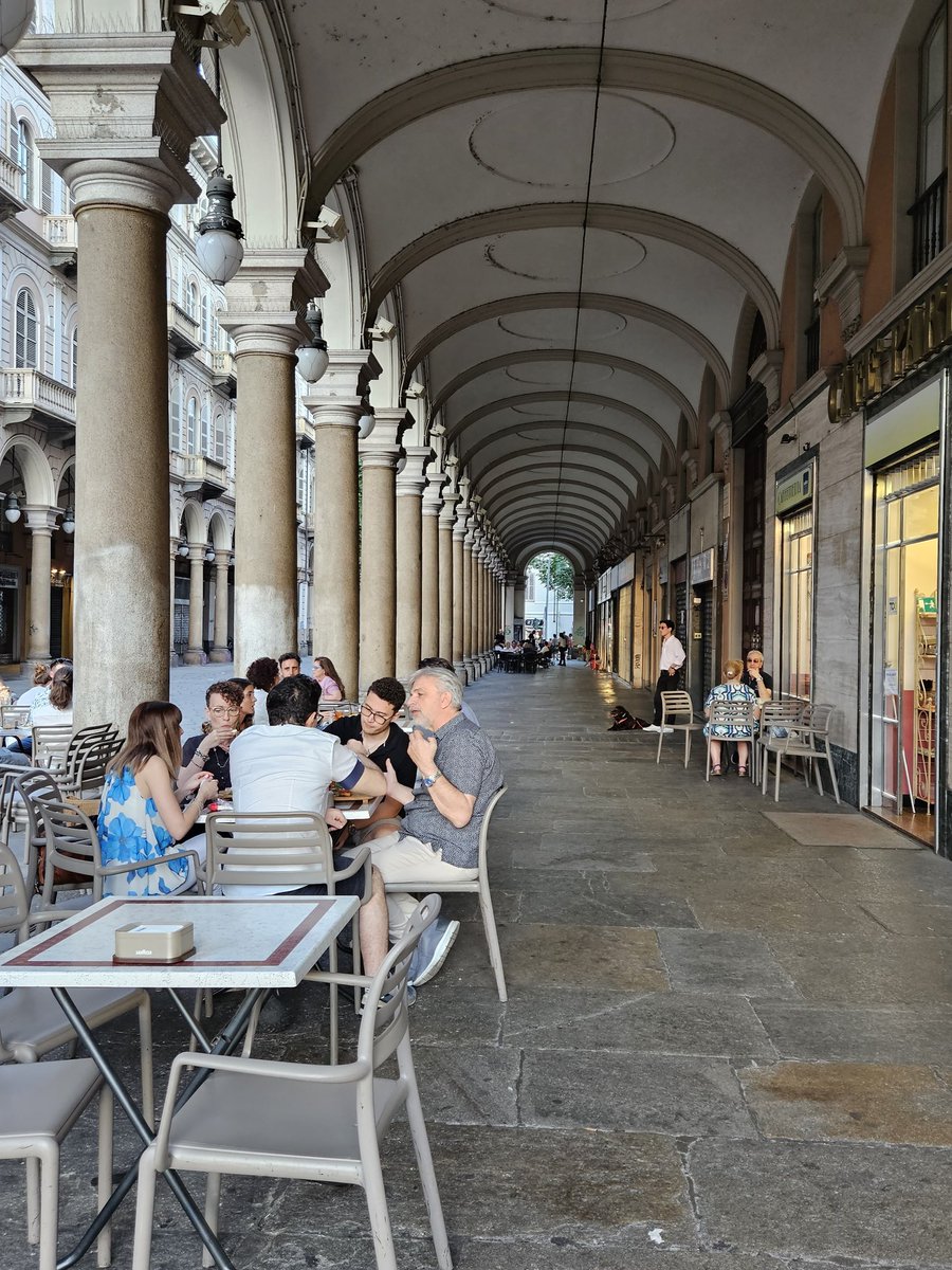 turinepi's tweet photo. Happy F from #turin amici 🍸 we had 🫖 w #hobbes #locke 😜 they 💙 #torino 😅 https://t.co/0WPD6Q9kyT #walkingtours #tastings #conciergeservices #privateclasses #travelwithus #travelitaly #porticos #italianpassion #italianarchitecture https://t.co/aBp8HkHx4r