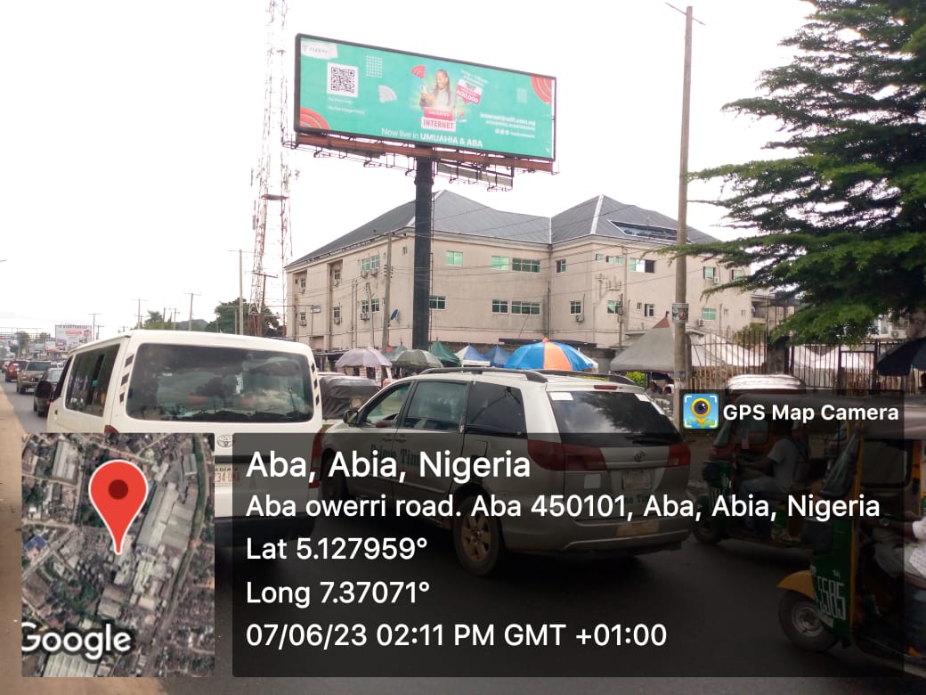 tizeti's tweet photo. Are you in Aba? Do you require reliable and unlimited connectivity?
We cover Onitsha and Aba.
Sign up now and enjoy our promo offer
https://t.co/aQK3QT3opj
Photo: Tizeti billboard at Aba-Owerri Road.
#UnlimitedInternetInNigeria #Tizeti #NewLocationsAlert #Anambra https://t.co/EmVUXtwYin