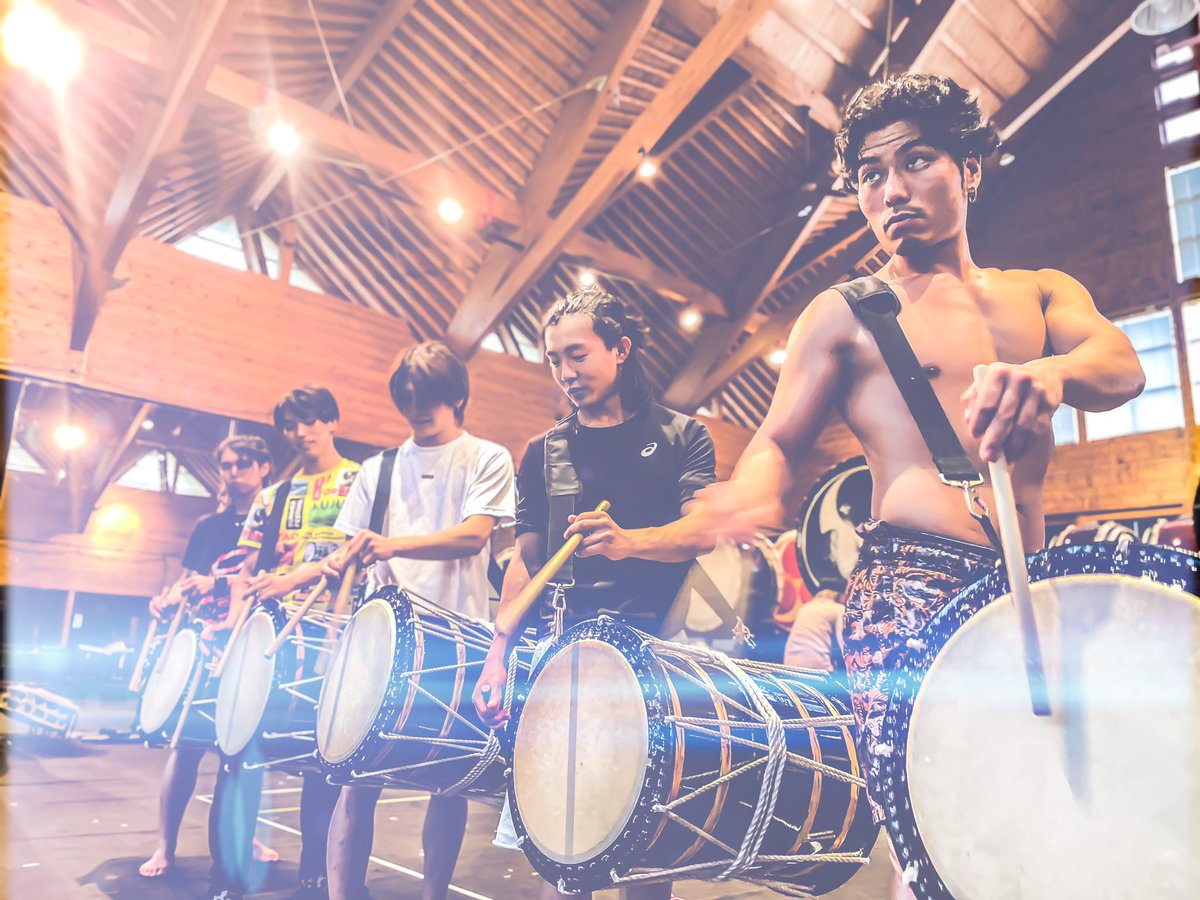 drum_tao_member's tweet photo. Hoo!
#drumtao
#久住
#TAOの里
#稽古
#SUPERBEAT
#entertainment
#practice https://t.co/zQlrj46KFk