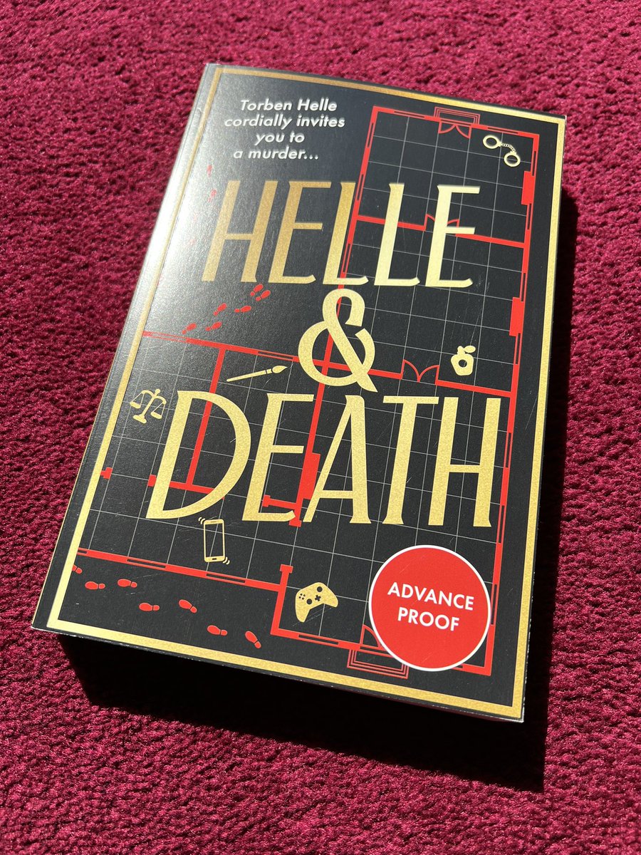 Yay! 🎉 The morning after @ViperBooks triumph at the #CWADaggers my #bookpost is totally on trend 🤩 #HelleAndDeath by @OskarCoxJensen 🕵️‍♀️ a murder most intriguing 🔎 Thanks @mirandajewess 🙏 out in January