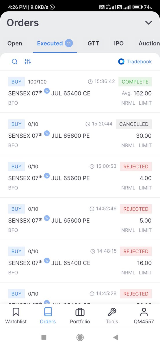 ManjramkarShri's tweet photo. @zerodha Order got placed after market closure @3.36pm.  
And I have lost my money.. who's responsible for this... I want my money back..
@SEBI_India 
@nikhilkamathcio 
@Nithin0dha https://t.co/YVwXlMUq9I