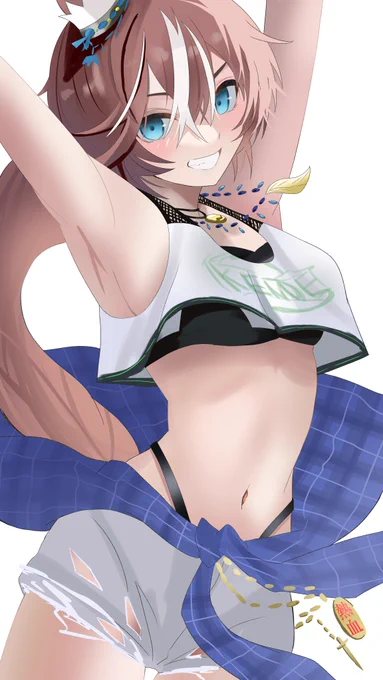 「トレーナーさん!久々の休日全力で遊ぶっすよ!」#バンブーメモリー #ウマ娘 
