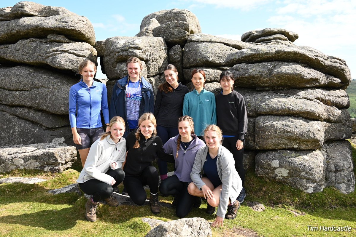 RHSBDofE's tweet photo. Greetings from sunny Dartmoor! The @RoyalHighBath #GoldDofE team are setting out on our acclimatisation walk. Looking forward to sharpening our #navigation skills! https://t.co/IRs3Jdpwbw