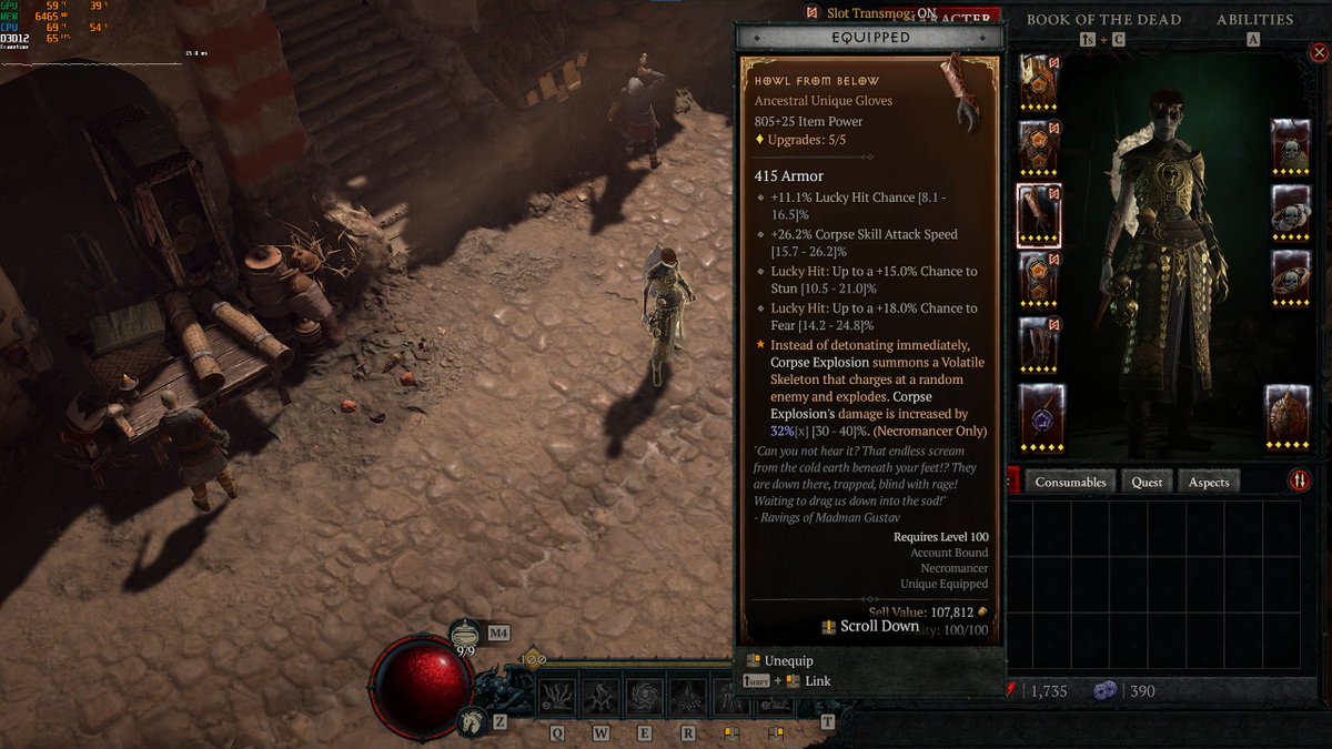 Pr0fCryBaby's tweet photo. got my 1st Howl from Below at lvl100, after 168h28mins of playing my Necro. no need to fix your game, Blizz. it's all good
ps: rolls are shit but can't complain when you don't have a choice
@Diablo @Blizzard_Ent @BlizzardCS #DiabloIV #Diablo4 #Grinding #howlfrombelow #necromancer https://t.co/AqJwlvFMRz