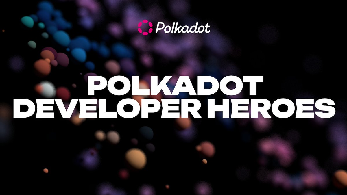 Polkadot's tweet photo. More info coming soon. Sign up today and stay up-to-date with the latest announcements.

Keep coding, keep contributing, and help build a better web together! https://t.co/njbYhcRlT7