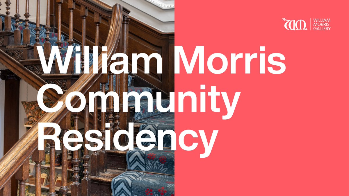 Launching the William Morris Community Residency Programme 🎉 

Are you a community group, collective or organisation in Waltham Forest looking for resources or activity and meeting space to support your work? We want to hear from you.  

Read more: bit.ly/43ZN4ix