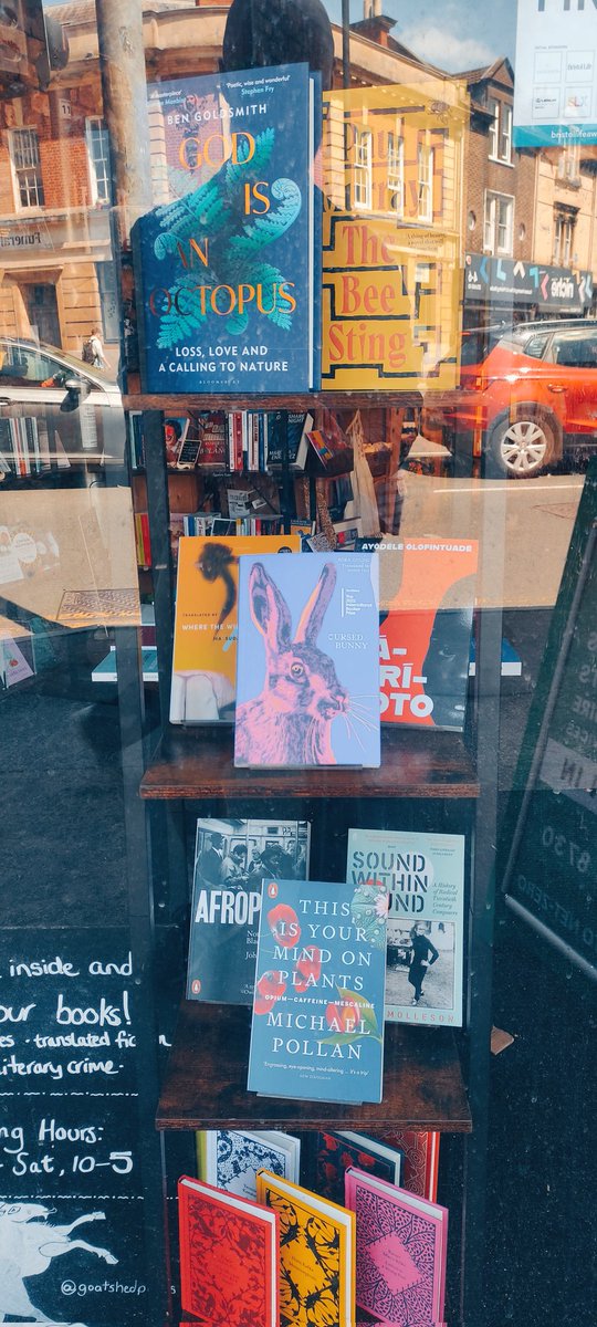 We've got some news... Goatshed Press now have their very own bookshop! Based in Future Leap, Bristol and specialising in independent publishers, literature in translation, and literary crime fiction. We also have an online bookshop;  goatshedpress.co.uk/bookshop
