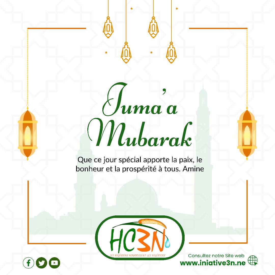 Initiative_3N's tweet photo. Bonne prière de juma'a Moubarak. https://t.co/wOh3SmD0k6