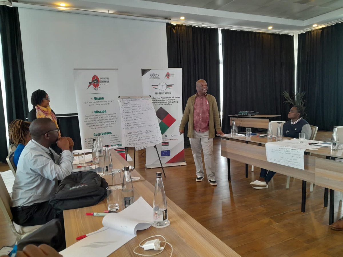 NCIC_Kenya's tweet photo. Yesterday the #NCIC in P'ship with @ECESeu had a consultative meeting with all District Peace Committees (DPCs) from Nairobi County, to engage them on their evolution since inception in 2008, their resilience efforts, challenges... https://t.co/oR5pEijJpd