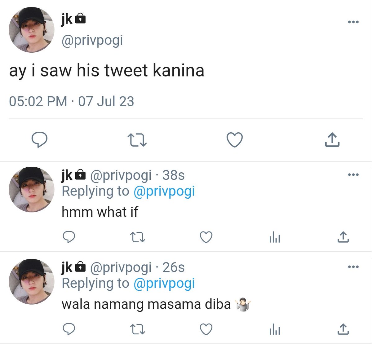 kvbyfrns's tweet photo. a #taekookau wherein... his best thing. https://t.co/WeZQZvRleV